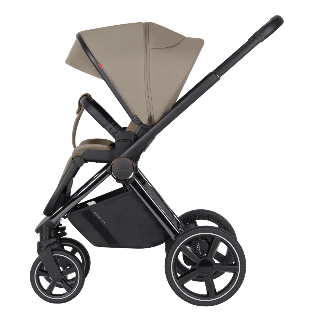 Универсальная коляска Ultimo 2 в 1 2025 ANIM Компактное и быстрое складывание прогулочного блока.